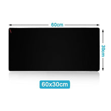 Load image into Gallery viewer, Black Gaming Mouse Pad