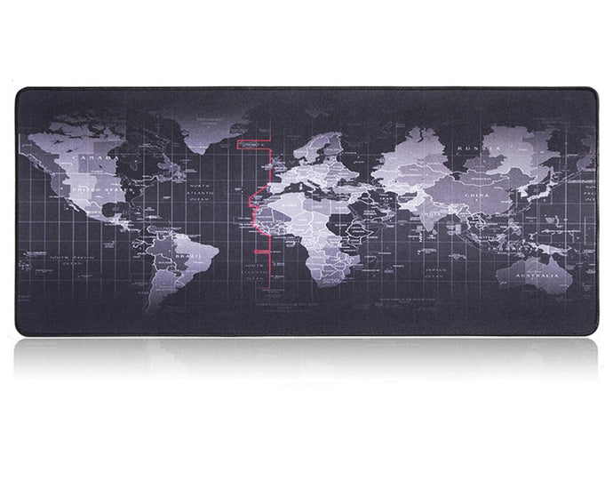 World Map Gaming Mouse Pad