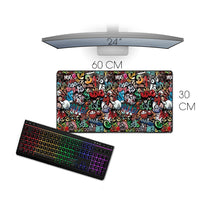 Load image into Gallery viewer, Graffiti Bomb Gaming Mousepad